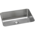 Elkay ELUH241610PD Lustertone Classic Stainless Steel 26-1/2" x 18-1/2" x 10", Single Bowl Undermount Sink with Perfect Drain