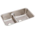 Elkay ELUHAQD32179 Lustertone Classic Stainless Steel 32-1/16" x 18-1/2" x 9", 40/60 Double Bowl Undermount Sink with Aqua Divide