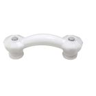 Emtek EMT86067 Astoria 3" Milk Crystal Cabinet Pull