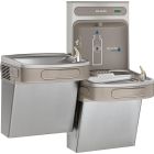 Elkay EZSTLDDWSSK EZH2O Bottle Filling Station & Versatile Bi-Level ADA Cooler, Non-Filtered Non-Refrigerated Stainless