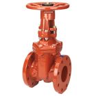 Nibco NS2920L Ductile Iron Gate Valve, Fire Protection, OS&Y, Wedge Handle, 8" Flanged 300 LB