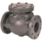 Nibco NHDX00H Cast Iron Swing Check Valve, Fire Protection, 4" Flanged 175 LB