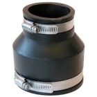 Rubber Coupling PVC to Cast Iron (or Cast Iron to PVC) 3" x 2"