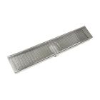 Infinity Drain FXAS 12548-I SS 48" FX Series High Flow Complete Kit with Wedge Wire Grate in Satin Stainless with Cast Iron Drain Body