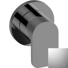 Graff G-8068-LM42E1-PC-T Sento Round Two-Way Diverter Valve Trim Plate and Handle in Polished Chrome