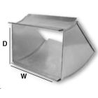 Gray Metal 14X8-121SD Slide & Drive Trunk Angle 14" X 8" - Shortway 