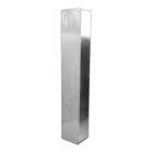 Gray Metal 26X10X60-125SD 26" X 10" Slide & Drive Trunk Duct with 60" Length