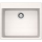 Schock GAXN100T099 Galaxy Cristadur Topmount Single Bowl Kitchen Sink In Polaris - 8.62" H X 23.62" W X 20.87" D
