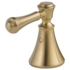 Delta H297CZ Cassidy® Set of Metal Lever Handle for Deck Mount Bathroom & Bidet in Champagne Bronze