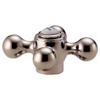 Brizo HK33H-PN Single Metal Cross Handle Kit In Polished Nickel