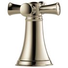 Brizo HX505-PN Baliza Metal Cross Handle Kit (Pair) In Polished Nickel