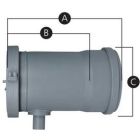 Centrotherm ISHDF04 InnoFlue Horizontal Drain Fittings 4"