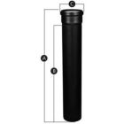 Centrotherm ISVL022UV InnoFlue Vent Length, Polypropylene-UV 2" x 24"