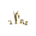 Phylrich K2123G1/11B K2123G1TO11B Deck Tub Set With Hand Shower, Trim Only In Antique Bronze