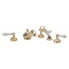 Phylrich K2161J1TO_015 Deck Tub Set With Hand Shower In Satin Nickel K2161J1TOSN