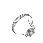 Kohler 31707-CP CP Spray Head Body
