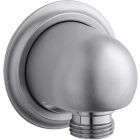 Kohler 355-G Forte Supply Elbow, Brushed Chrome