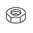 Kohler 41633 Nut .25-20Unc-2B