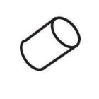 Kohler 42688-CP Lift Threaded Knob in Polished Chrome