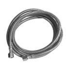 LSP Specialties KDW-996-PP MightyFlex Stainless Steel Braided Ice Maker Connectors  1/4" COMPR. H.C. X 1/4" COMPR. H.C., 96" LENGTHITEM 