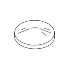 Kohler 21281-BN Cover for 2" Dia Shroud in Brushed Nickel