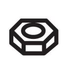 Kohler 73604 Nut Lift Rod