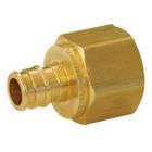 Uponor LF4575075 Wirsbo ProPEX LF Brass Female Threaded Adapter, 1/2" PEX x 3/4" NPT