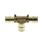 Uponor LF4701010 1 inch ProPex Lead Free Brass Tee