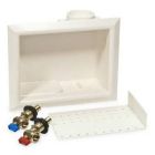 Uponor Wirsbo LF5930500 ProPEX Washing Machine Outlet Box, 1/2" (LF Brass) Valves