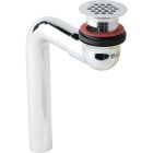 Elkay LKAD174LO 1-1/2" or 1-5/8" Drain Outlet Fitting Chrome Plated Brass, Perforated Grid and Elbow