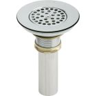 Elkay LKVR18B 3-1/2" Drain Type 304 Stainless Steel Body, Vandal Resistant Grid Strainer