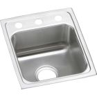 Elkay LRAD1517502 Lustertone Classic Stainless Steel 15" x 17-1/2" x 5", Single Bowl Drop-in ADA Sink
