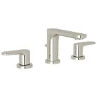Rohl LV102L-PN-2 Meda Column Spout Widespread Lavatory Faucet in Polished Nickel