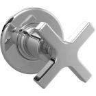 Lefroy Brooks M1-1014-NK Cross Handle Wall Flow Control Trim