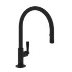 Rohl MB7930LMMB-2 Graceline Michael Berman Pull-Down Kitchen Faucet in Matte Black