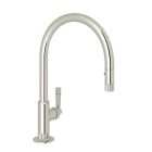 Rohl MB7930LMPN-2 Graceline Michael Berman Pull-Down Kitchen Faucet in Polished Nickel