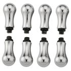 Moen 14715 Traditional replacement handle knob insert in Brushed Nickel