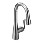Moen 5995 Arbor Pullout Spray Single Hole Bar Faucet in Chrome