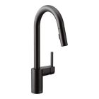 Moen 7565BL Align Pullout Spray Single Hole Kitchen Faucet in Matte Black
