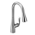 Moen 7594C Arbor™ 1.5 GPM Single Handle High Arc Pull Down Kitchen Faucet in Polished Chrome