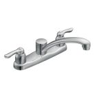 Moen 7906 Chateau Widespread Kitchen Faucet in Chrome