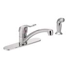 Moen 8707 M-Dura Centerset Kitchen Faucet in Chrome With Sidespray