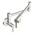 Moen S665SRS Modern Single Hole Pot Filler Faucet Spot Resist Stainless