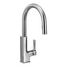Moen S72308 Sto Pullout Spray Single Hole Kitchen Faucet in Chrome