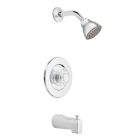 Moen T471 Chateau 2.5 GPM Tub and Shower Faucet in Chrome (Rough Sold Separately)