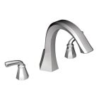Moen TS243 Felicity Two Handle Roman Tub Faucet in Polished Chrome (Rough Sold Separately)