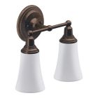 Moen YB8262ORB Rothbury Vanity Light in Oil Rubbed Bronze