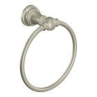 Moen YB8486BN Weymouth 8.900 Towel Ring in Brushed Nickel
