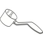 Moen 1723 Legend Handle kit in Chrome