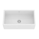 Rohl MS3318WH Shaws 33" Farmhouse Single Basin Fireclay Sink in White